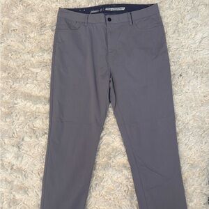 Perfect! Johnnie-O Men's Blue Gray Chinos